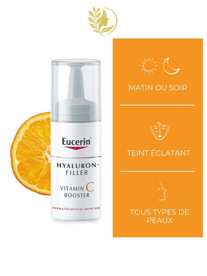 EUCERIN HYALURON-FILLER + 3X EFFECT SÉRUM VITAMINE C BOOSTER - 8 ML -