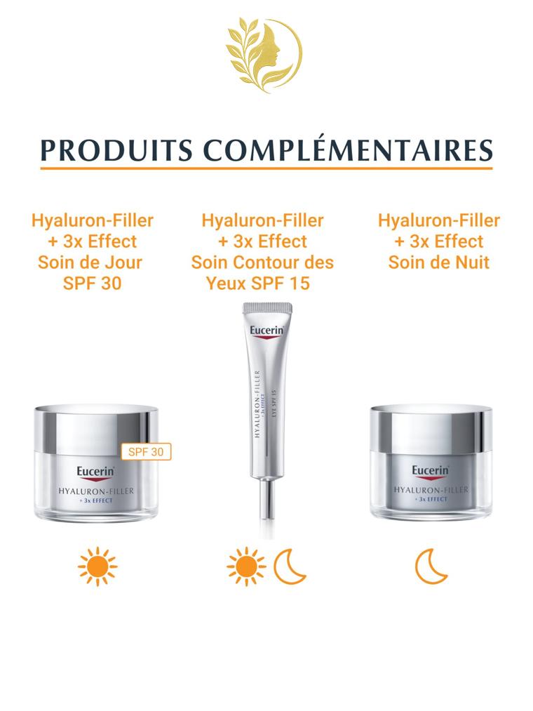 EUCERIN HYALURON-FILLER + 3X EFFECT SÉRUM VITAMINE C BOOSTER - 8 ML -