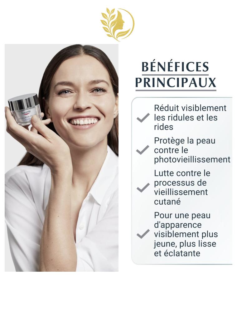 EUCERIN HYALURON-FILLER + 3X EFFECT SOIN DE JOUR PEAU SÈCHE SPF 15 - 50 ML -