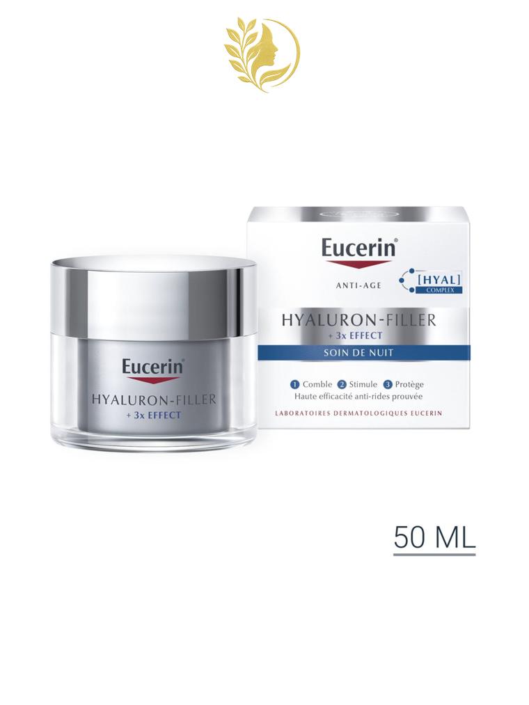 EUCERIN HYALURON-FILLER + 3X EFFECT SOIN DE NUIT - 50 ML -