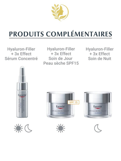 EUCERIN HYALURON-FILLER + 3X EFFECT SOIN DE NUIT - 50 ML -
