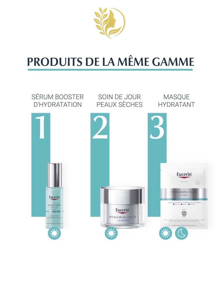 EUCERIN HYALURON-FILLER + 3X EFFECT SOIN DE NUIT BOOSTER D'HYDRATATION - 50 ML -