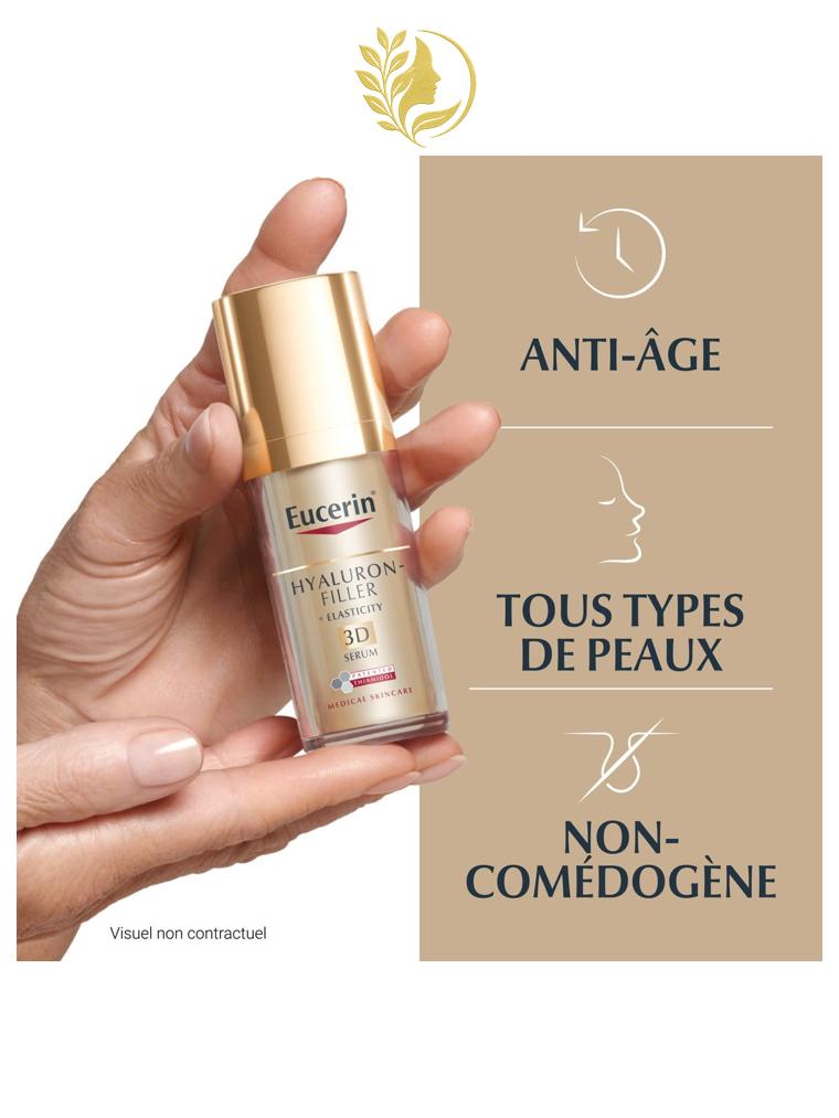 EUCERIN HYALURON-FILLER + ELASTICITY SÉRUM 3D - 30 ML -
