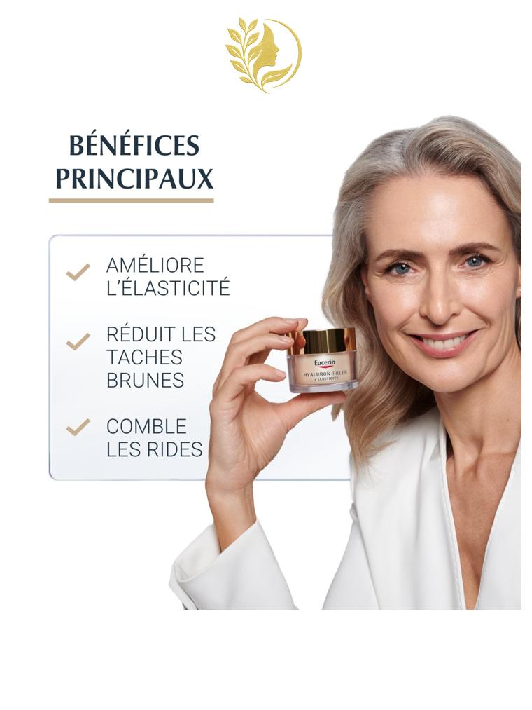 EUCERIN HYALURON-FILLER + ELASTICITY SOIN DE JOUR SPF 30 - 50 ML -