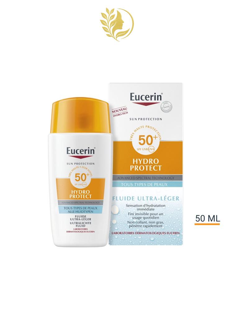 EUCERIN SUN PROTECTION HYDRO PROTECT FLUIDE ULTRA-LÉGER SPF 50+ - 50 ML -