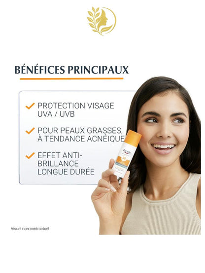 EUCERIN SUN PROTECTION OIL CONTROL GEL-CRÈME SPF 50+ - 50ML -