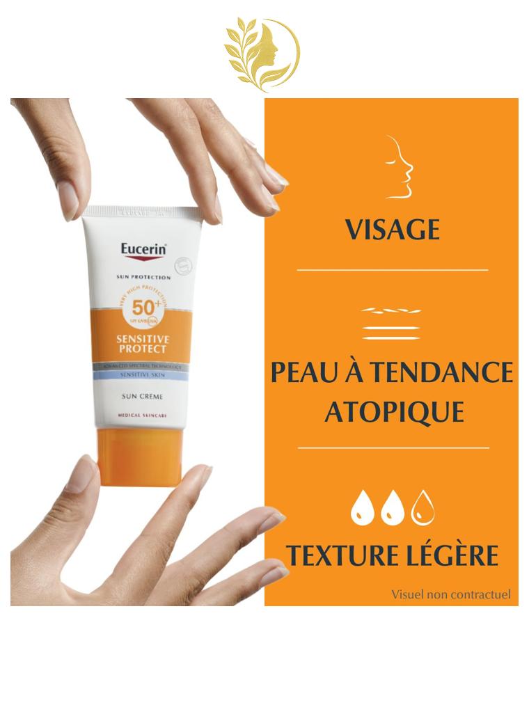 EUCERIN SUN PROTECTION SENSITIVE PROTECT CRÈME SPF 50+ - 50ML -