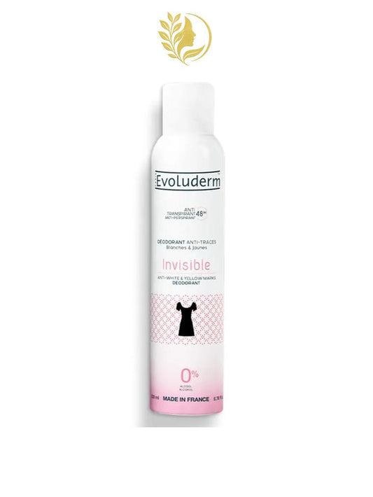 EVOLUDERM DEODORANT ANTI TRANSPIRANT 48H INVISIBLE 200ML