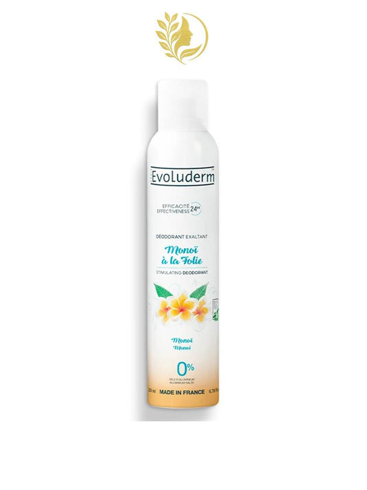 EVOLUDERM DEODORANT MONOI A LA FOLIE EFFICACITE 24H 200ML