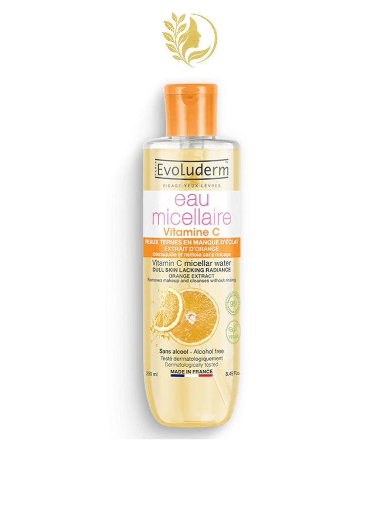 EVOLUDERM EAU MICELLAIRE VITAMINE C 250ML