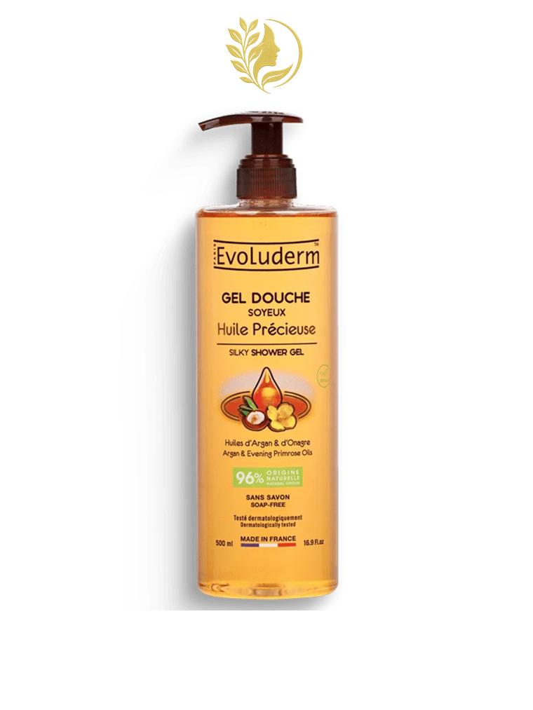 EVOLUDERM GEL DOUCHE SOYEUX HUILE PRECIEUSE 500ML