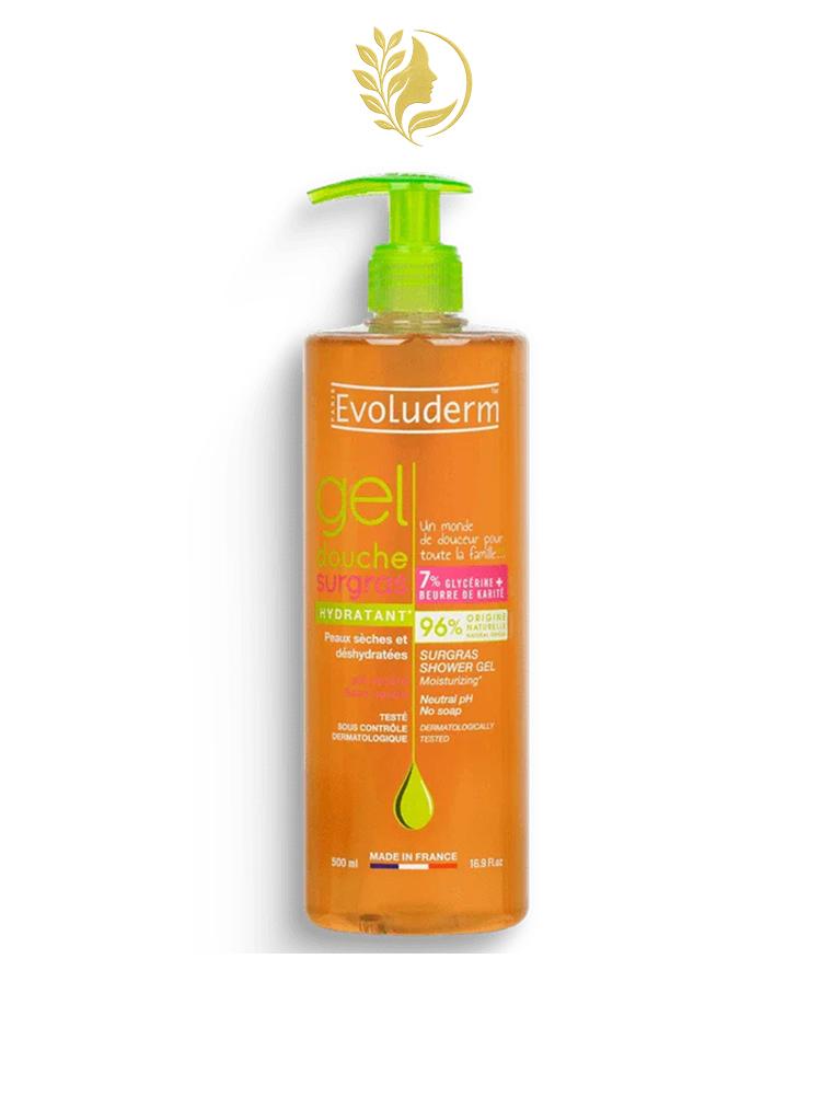 EVOLUDERM GEL DOUCHE SURGRAS HYDRATANT 500ML