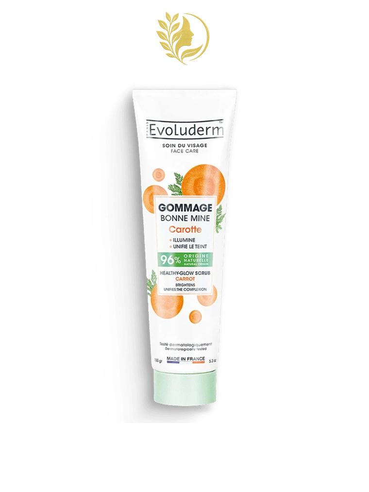 EVOLUDERM GOMMAGE BONNE MINE CAROTTE 150GR