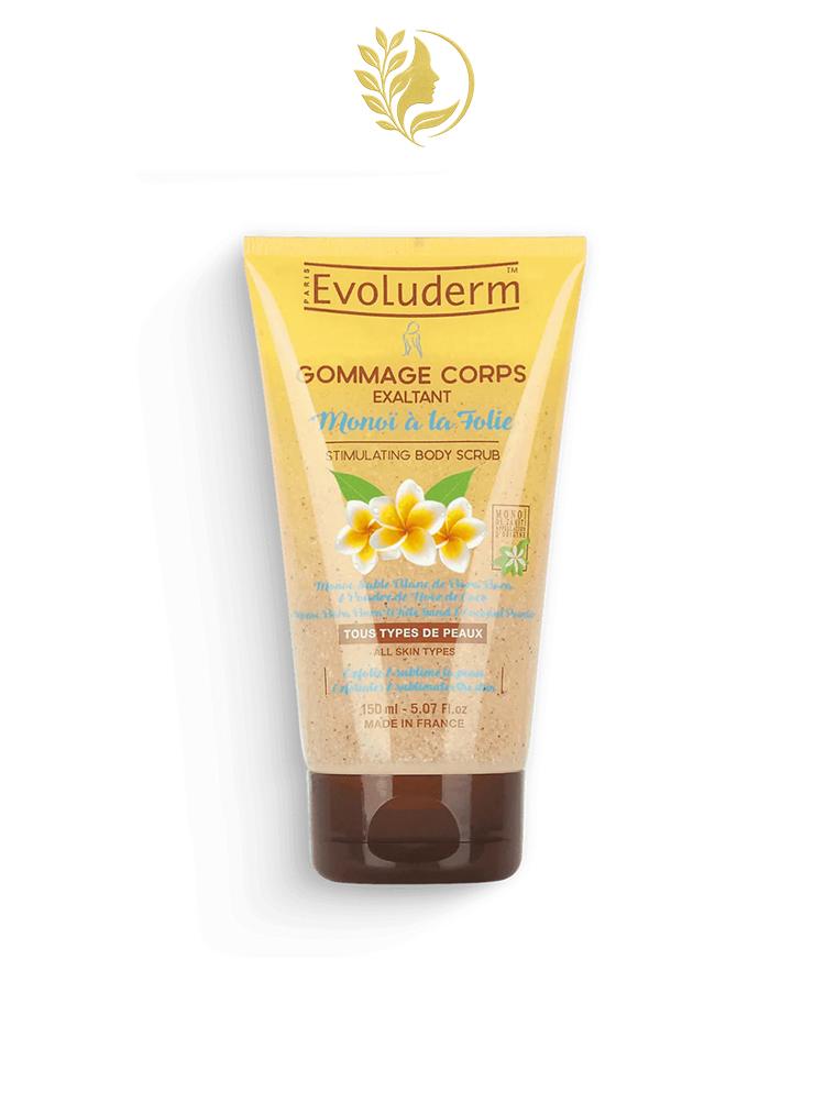 EVOLUDERM GOMMAGE CORPS EXFOLIANT MONOI DE LA FOLIE 150 ML