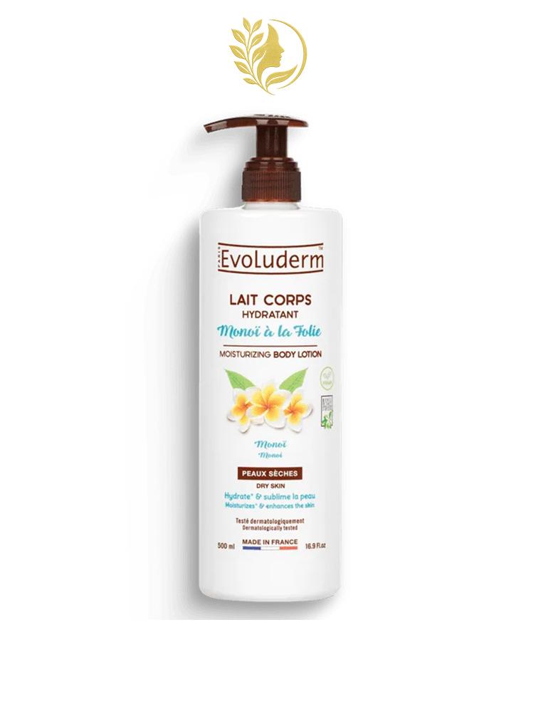 EVOLUDERM LAIT CORPS HYDRATANT MONOI A LA FOLIE 500ML