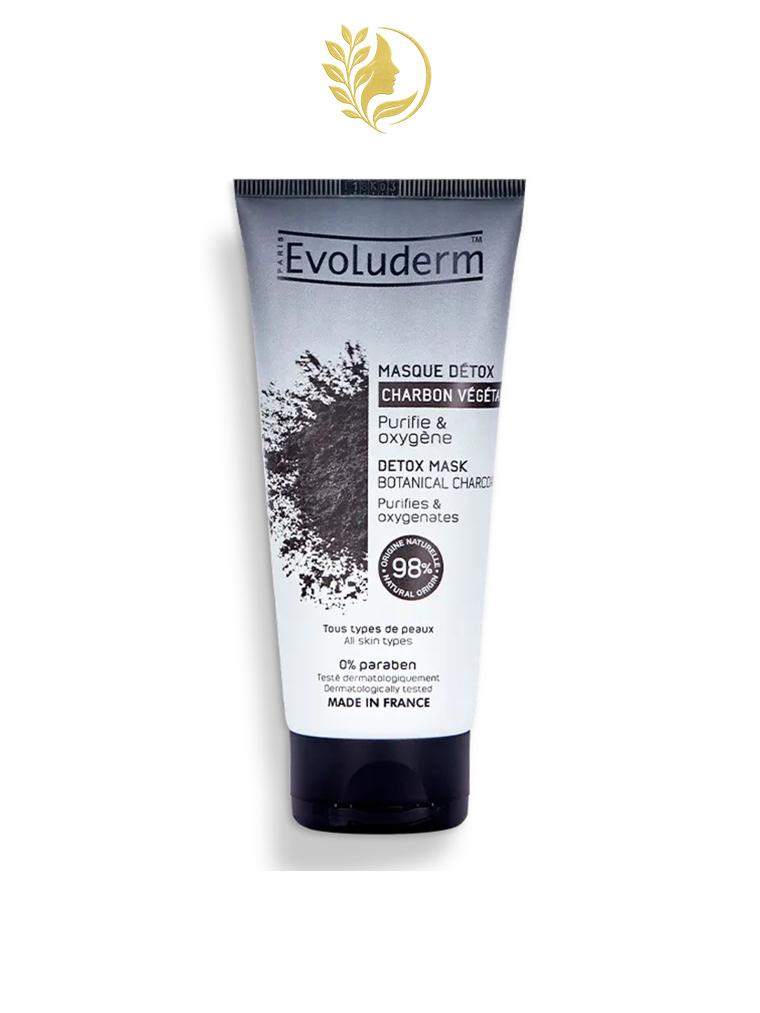 EVOLUDERM MASQUE DETOX CHARBON VEGETAL 100ML