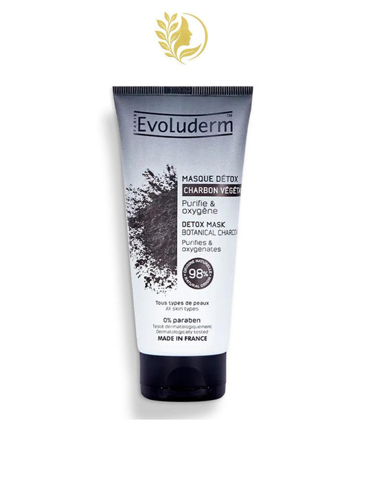 EVOLUDERM MASQUE DETOX CHARBON VEGETAL 100ML