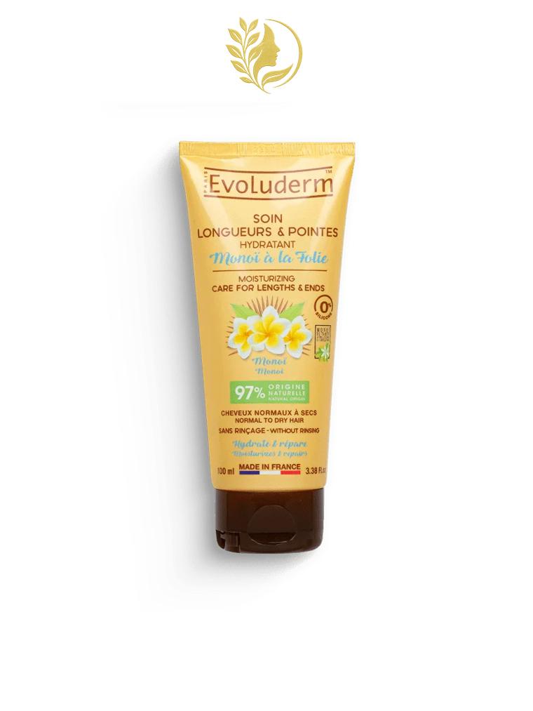 EVOLUDERM SOIN LONGUEURS ET POINTES HYDRATANT MONOI A LA FOLIE 100ML