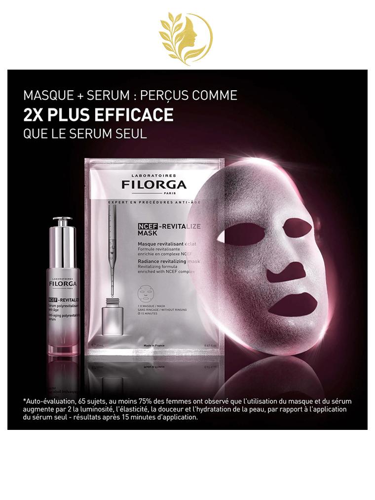 FILORGA NCEF-REVITALIZE MASK MASQUE REVITALISANT ÉCLAT - 1 PIÈCE -