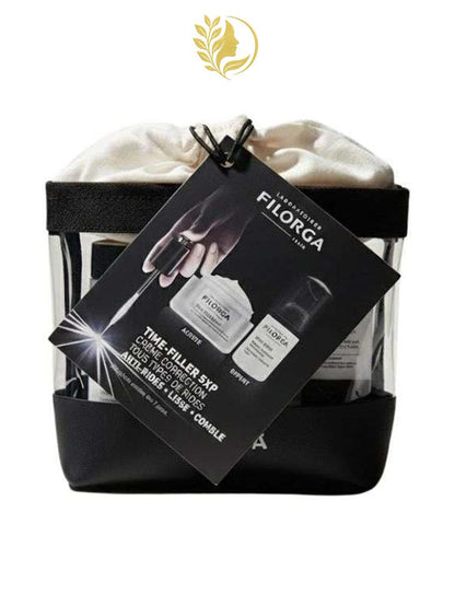 FILORGA OFFRE TIME FILLER 5XP CREME CORRECTION 50 ML + POUCHON + MOUSSE NETTOYANTE 30ML OFFERTS