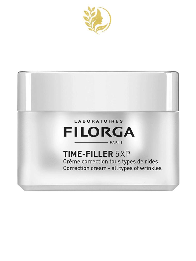 FILORGA OFFRE TIME FILLER 5XP CREME CORRECTION 50 ML + POUCHON + MOUSSE NETTOYANTE 30ML OFFERTS