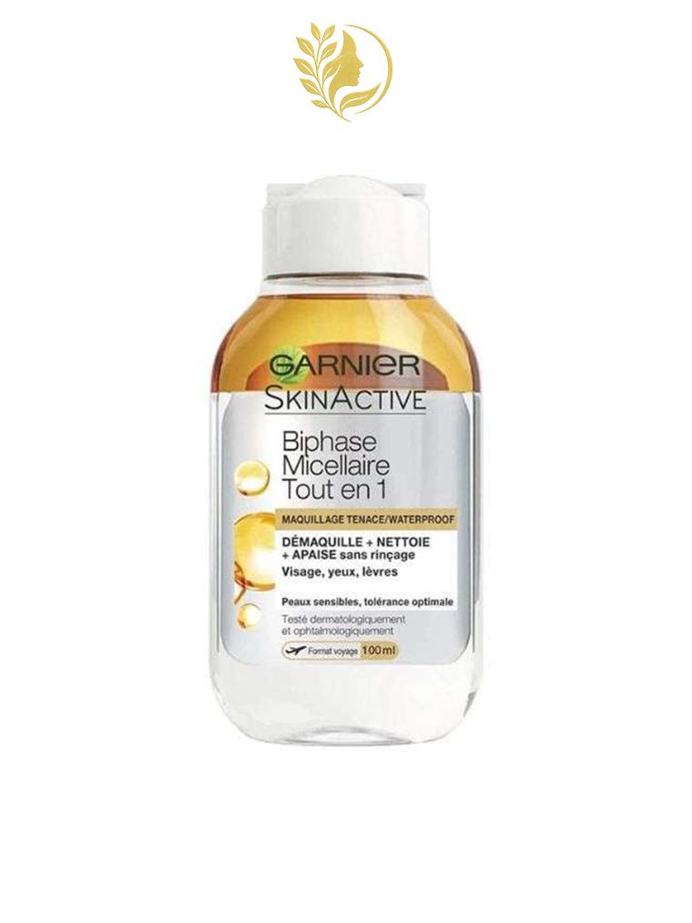 GARNIER SKIN ACTIVE EAU INFUSÉE D'HUILE MICELLAIRE NETTOYANTE - 100 & 400 ML -