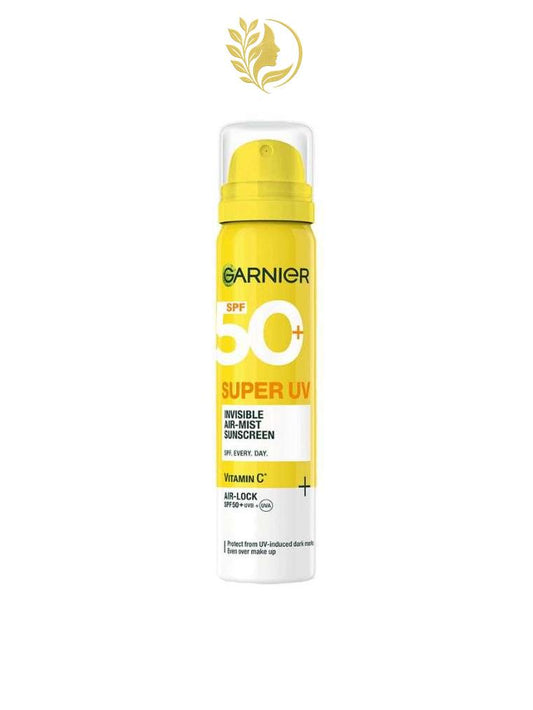 GARNIER SUPER UV SPF 50+ INVISIBLE AIR MIST SUNSCREEN VITAMINE C 75 ML
