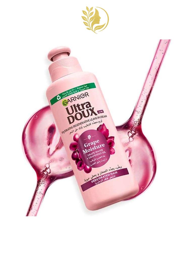 GARNIER ULTRA DOUX GRAPE MOISTURE CREME HYDRATANT LEAVE IN 200 ML