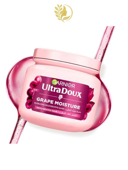 GARNIER ULTRA DOUX GRAPE MOISTURE MASQUE REMEDE INTENSE VIGNES MERVEILLEUSES 340ML