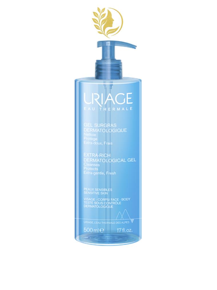 URIAGE GEL SURGRAS DERMATOLOGIQUE  NETTOIE, HYDRATE, PROTÈGE - 500 ML & 1 L -