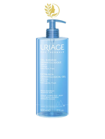 URIAGE GEL SURGRAS DERMATOLOGIQUE  NETTOIE, HYDRATE, PROTÈGE - 500 ML & 1 L -