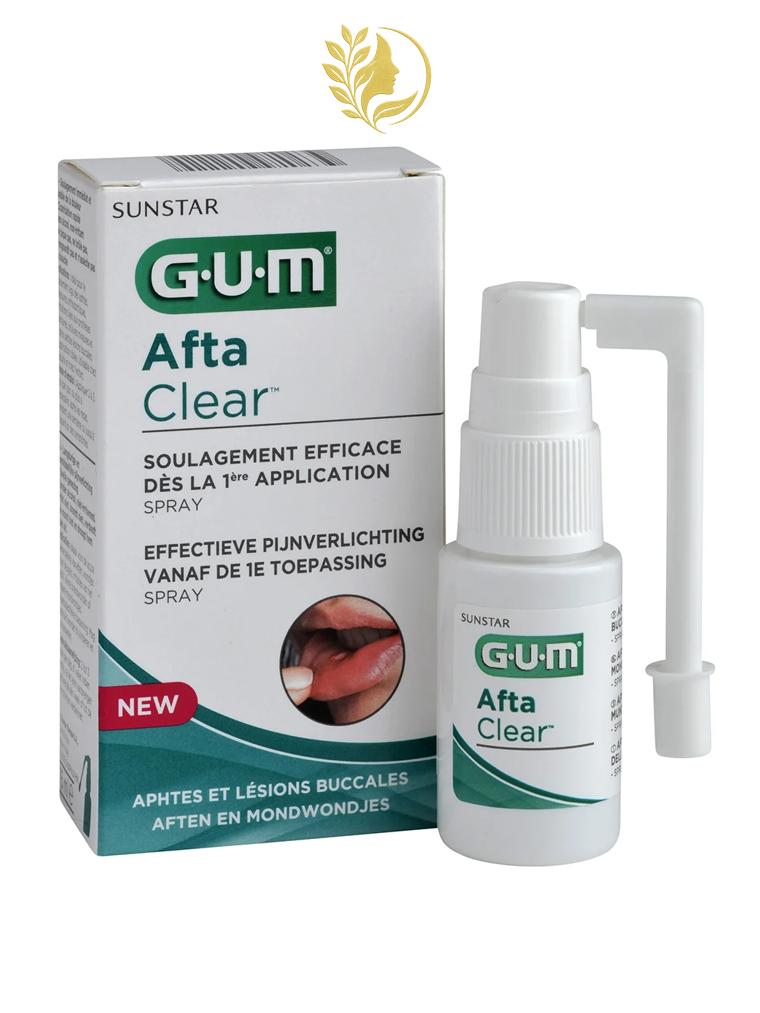 GUM AFTACLEAR SPRAY APHTES ET LESIONS BUCCALES 15ML REF 2420