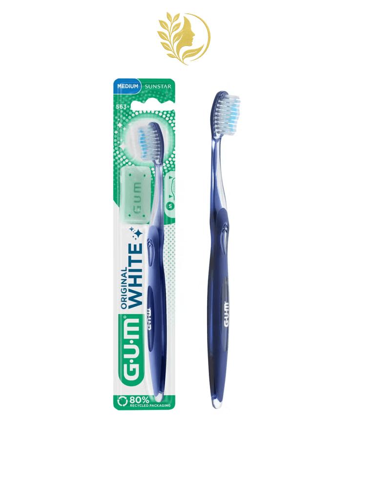 GUM BROSSE À DENTS ORIGINAL WHITE REF. 563 - MEDIUM -