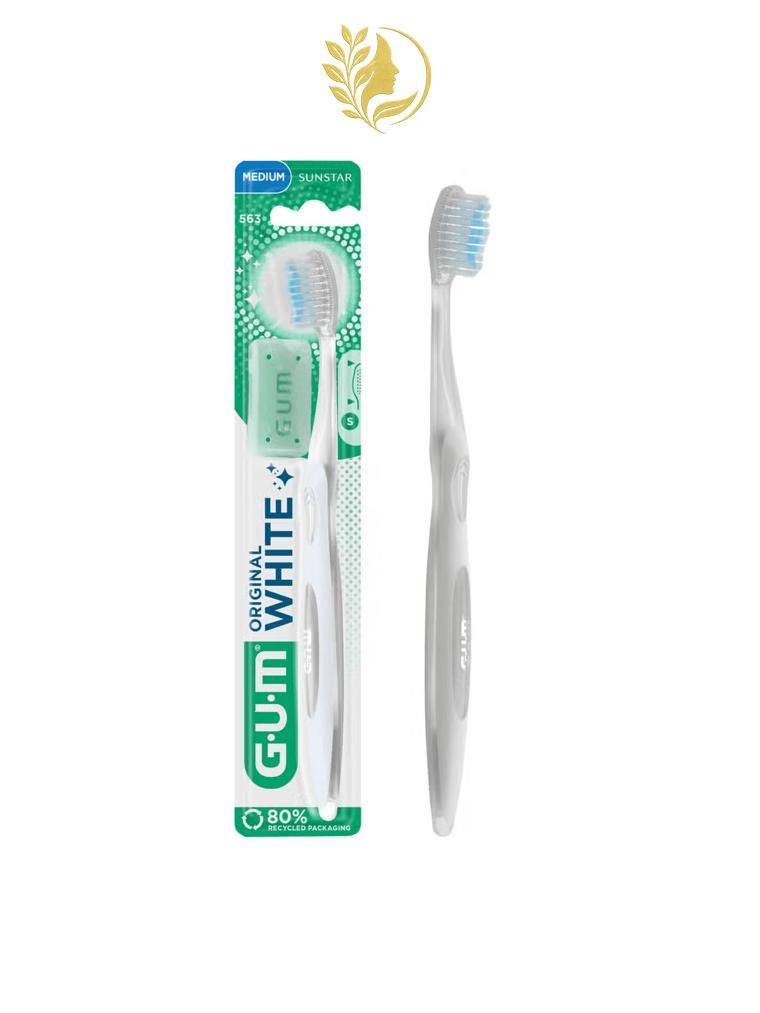 GUM BROSSE À DENTS ORIGINAL WHITE REF. 563 - MEDIUM -
