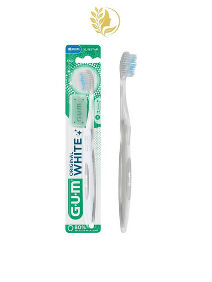 GUM BROSSE À DENTS ORIGINAL WHITE REF. 563 - MEDIUM -