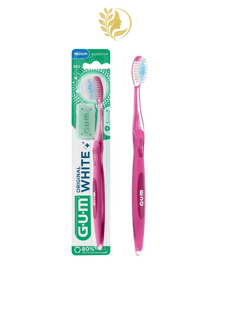 GUM BROSSE À DENTS ORIGINAL WHITE REF. 563 - MEDIUM -