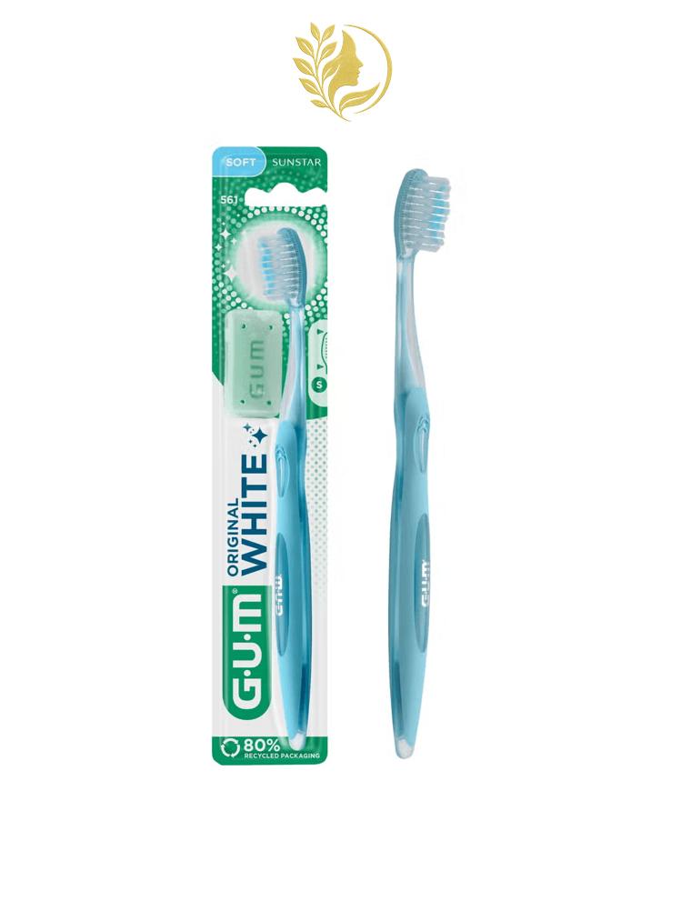 GUM BROSSE À DENTS ORIGINAL WHITE REF. 561 - SOUPLE -