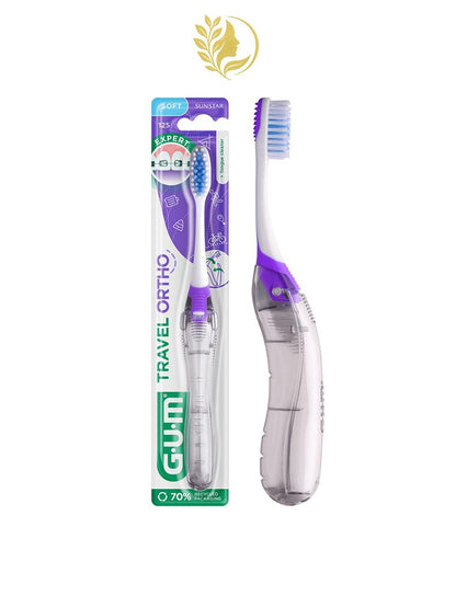 GUM BROSSE À DENTS DE VOYAGE ORTHO REF. 125 - SOUPLE -