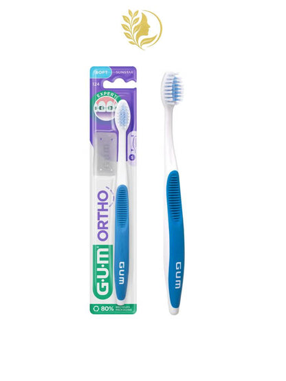 GUM ORTHO BROSSE À DENTS ORTHODONTIQUE REF. 124 - SOUPLE -