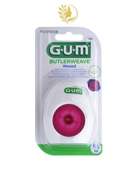 GUM FIL DENTAIRE BUTLERWEAVE CIRE LARGES ESPACES REF 1155