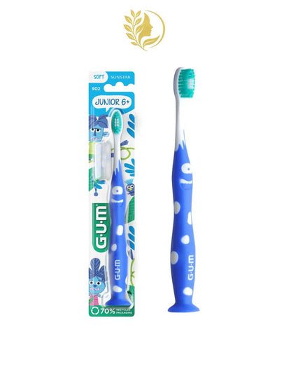 GUM JUNIOR BROSSE À DENTS 6+ ANS REF. 902 - SOUPLE -