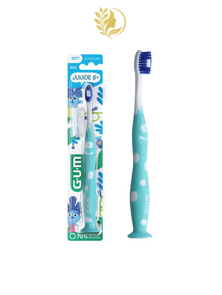 GUM JUNIOR BROSSE À DENTS 6+ ANS REF. 902 - SOUPLE -