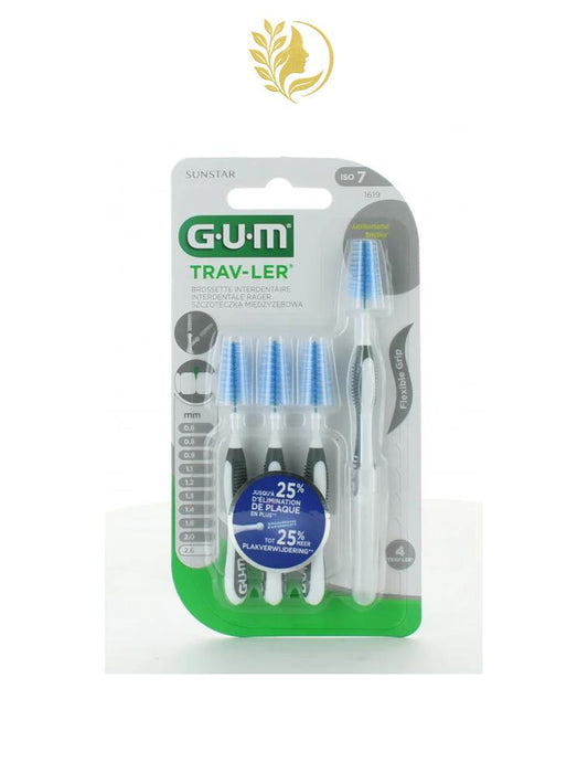 GUM MANCHE PAR 4 UNITES AVEC BROSSETTE LARGE 2.6MM REF 1619