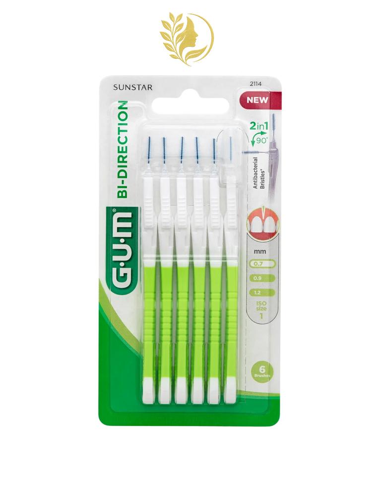 GUM MANCHE PAR 6 UNITES AVEC BROSETTES ULTRA MICRO FINE 0.7 MM REF 2114