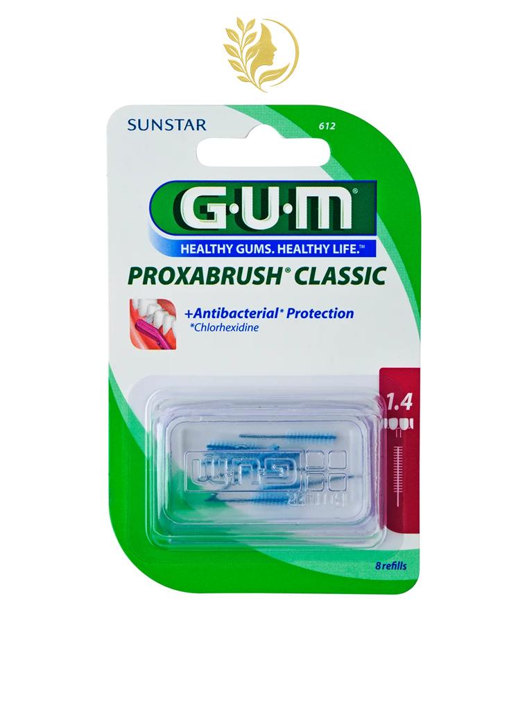 GUM RECHARGE BROSETTES EXTRA FINES PAR 8 UNITES 1.4 MM REF 612
