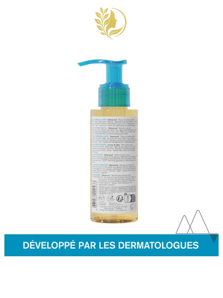 URIAGE HUILE DÉMAQUILLANTE  DÉMAQUILLE, NETTOIE, HYDRATE, FINI NON GRAS - 100 ML -