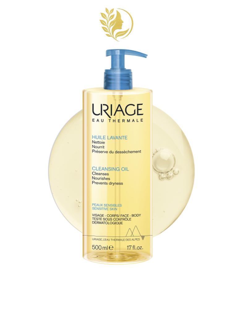 URIAGE HUILE LAVANTE  NETTOIE, NOURRIT, PROTÈGE - 500 ML & 1 L -