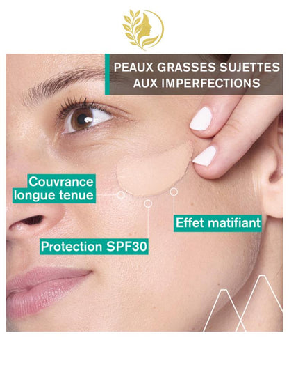 URIAGE HYSEAC 3-RÉGUL - SOIN GLOBAL TEINTÉ SPF30  BOUTONS, POINTS NOIRS, ROUGEURS - 50 ML -