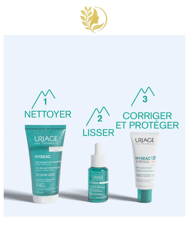 URIAGE HYSEAC 3-RÉGUL - SOIN GLOBAL TEINTÉ SPF30  BOUTONS, POINTS NOIRS, ROUGEURS - 50 ML -