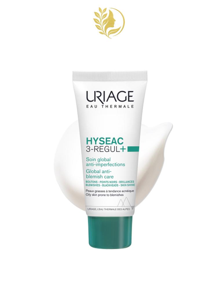 URIAGE HYSEAC 3-REGUL+ - SOIN GLOBAL ANTI-IMPERFECTIONS  BOUTONS, BRILLANCES, PORES - 40 ML -